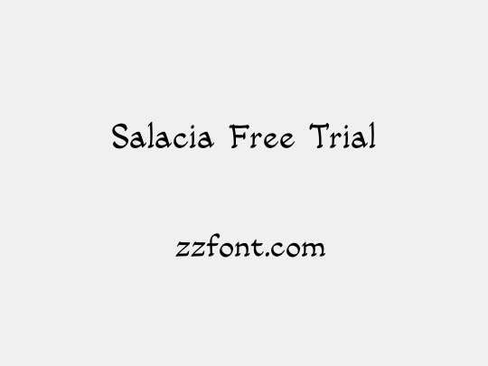 Salacia Free Trial