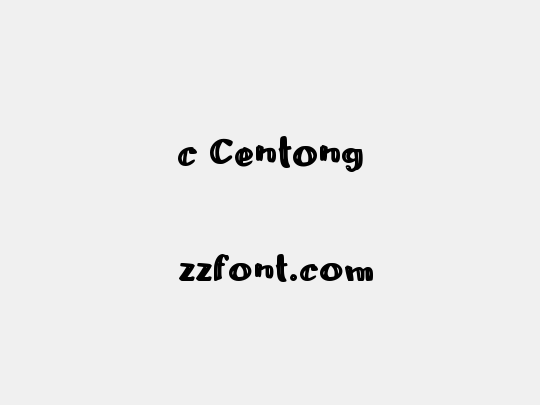 c Centong