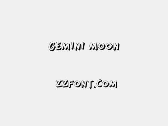 Gemini Moon