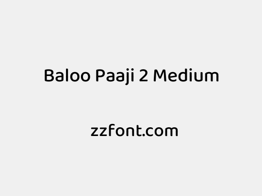 Baloo Paaji 2 Medium