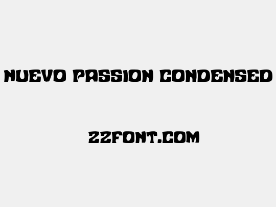 Nuevo Passion Condensed