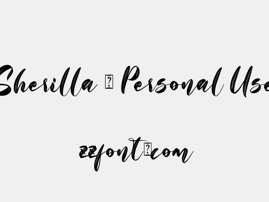Sherilla - Personal Use
