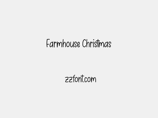 Farmhouse Christmas