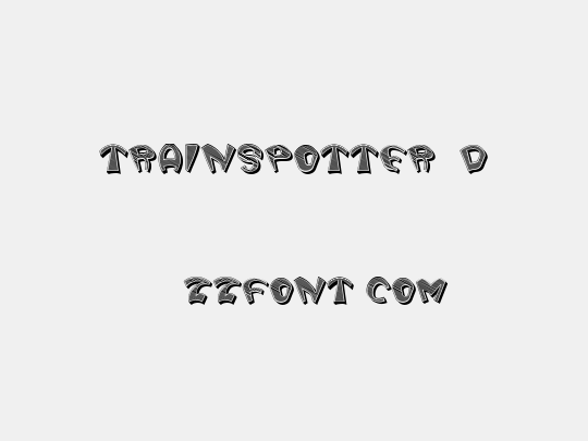Trainspotter 3D