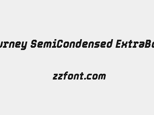 Tourney SemiCondensed ExtraBold