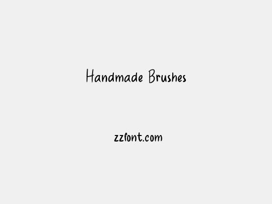 Handmade Brushes