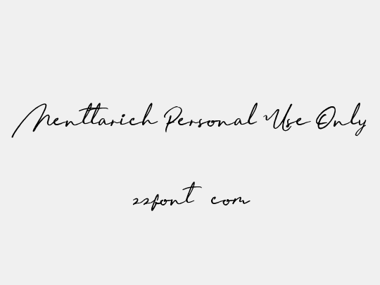 Menttarich Personal Use Only