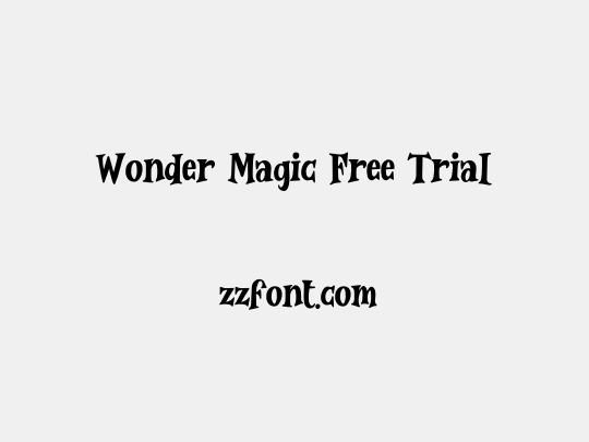 Wonder Magic Free Trial