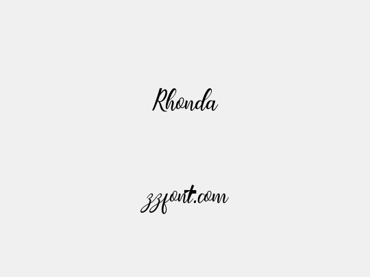 Rhonda