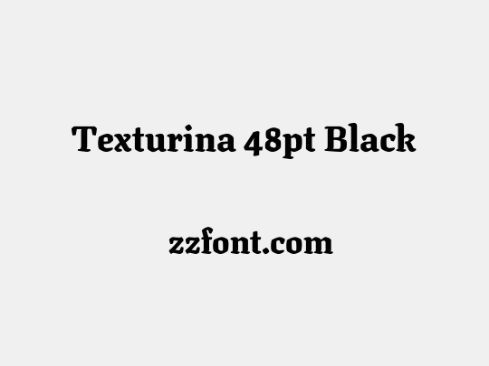 Texturina 48pt Black