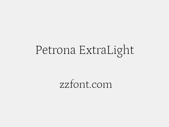 Petrona ExtraLight