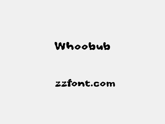 Whoobub