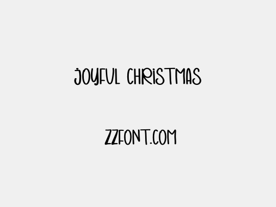 Joyful  Christmas