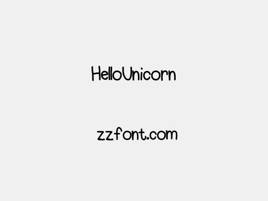 HelloUnicorn