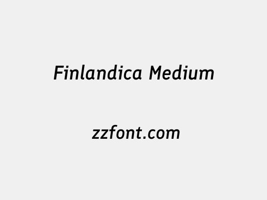Finlandica Medium