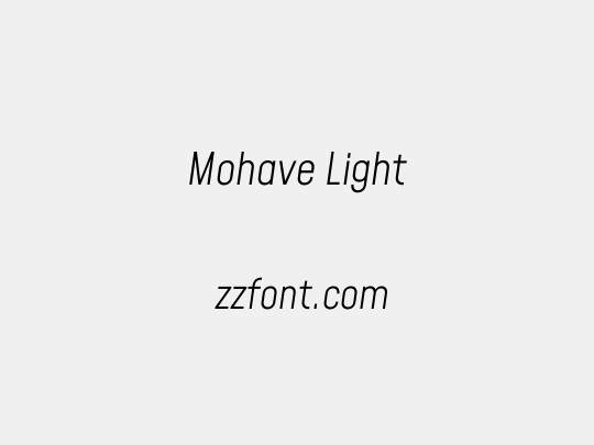 Mohave Light