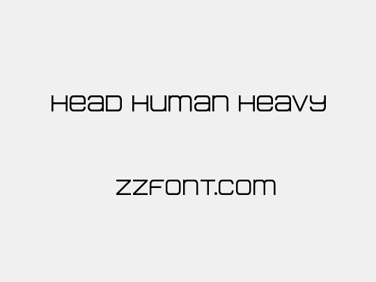 Head Human Heavy