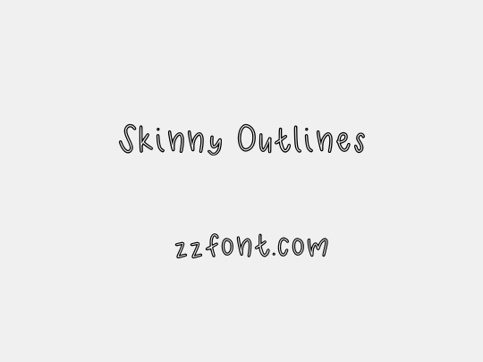 Skinny Outlines