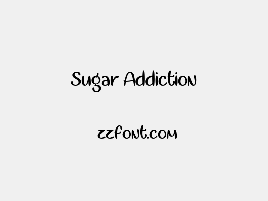 Sugar Addiction
