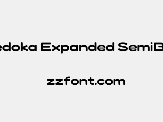 Fredoka Expanded SemiBold