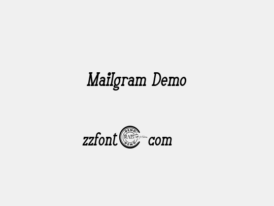 Mailgram Demo