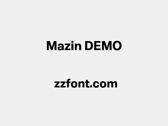 Mazin DEMO