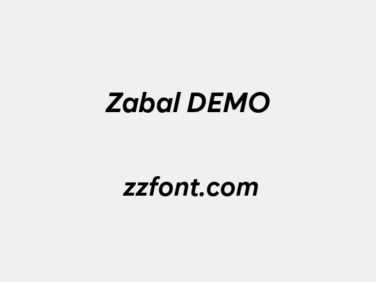 Zabal DEMO