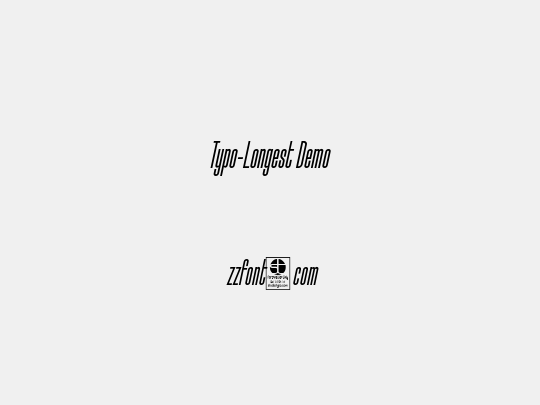 Typo-Longest Demo
