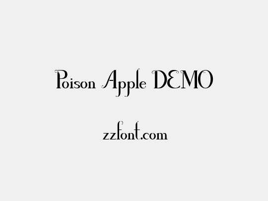 Poison Apple DEMO
