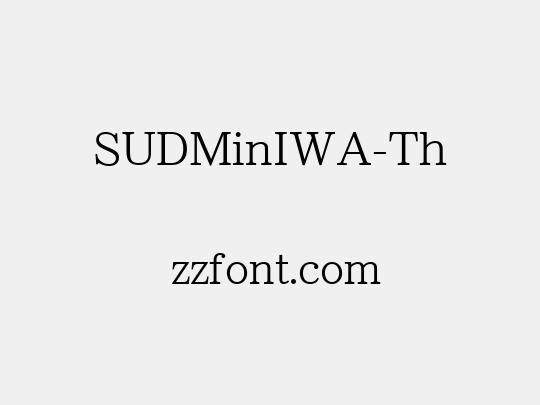 SUDMinIWA-Th