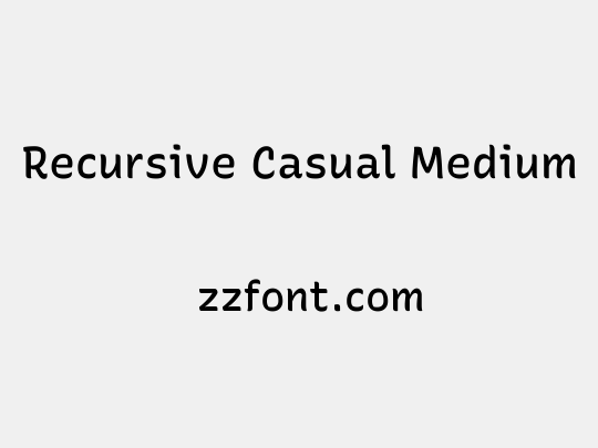Recursive Casual Medium