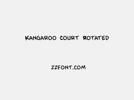 Kangaroo Court Rotated