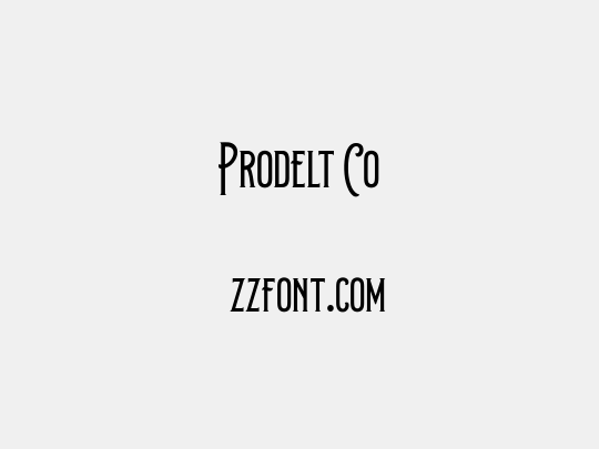 Prodelt Co
