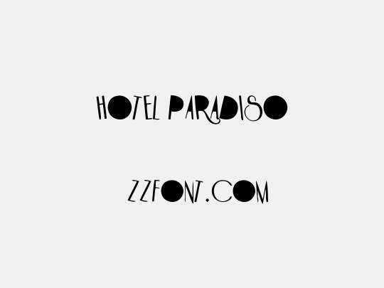 HOTEL PARADISO