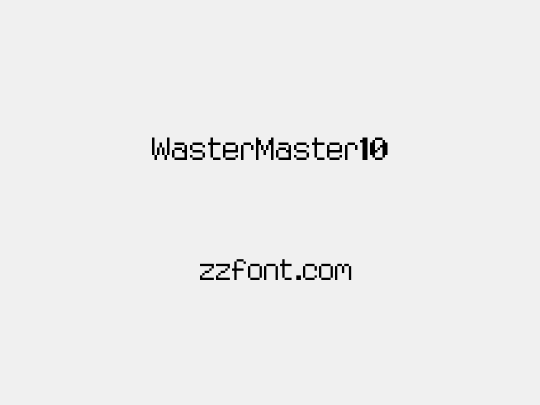 WasterMaster10