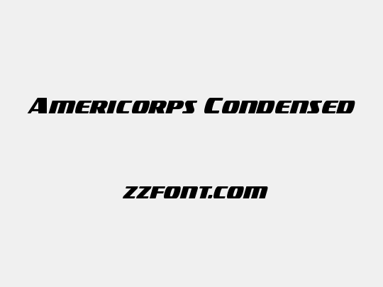 Americorps Condensed