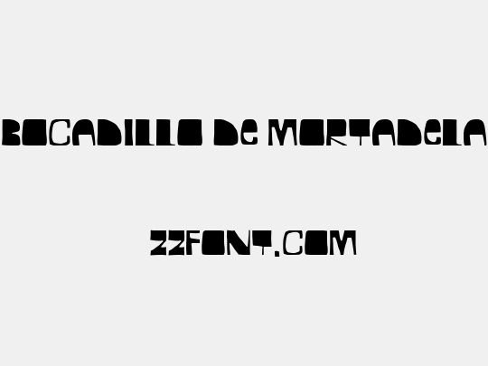 BOCADILLO DE MORTADELA