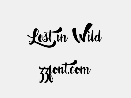 Lost in Wild