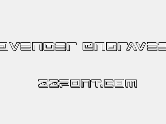 Avenger Engraved