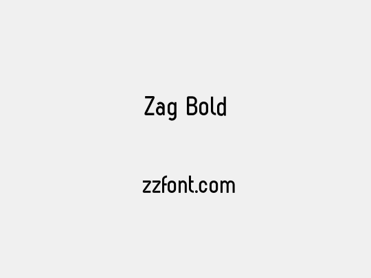 Zag Bold