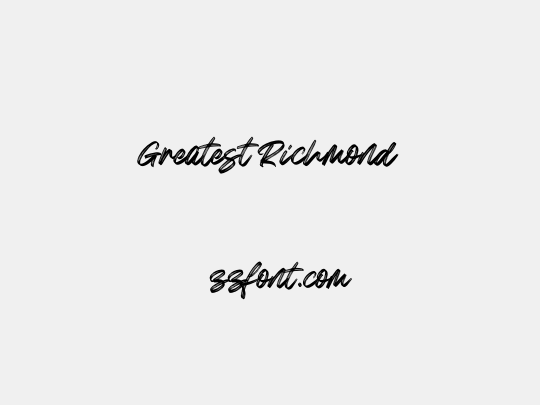 Greatest Richmond
