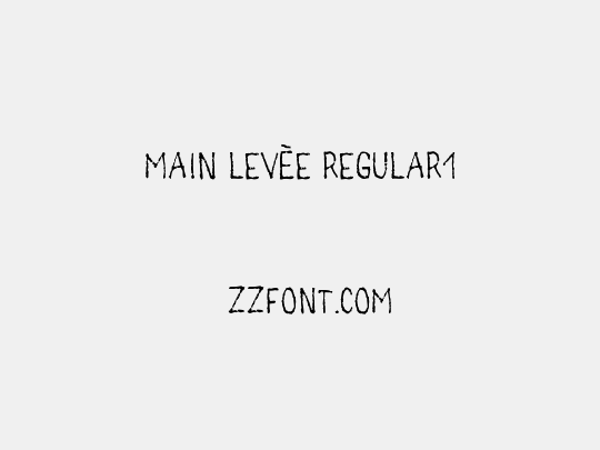main levèe regular1