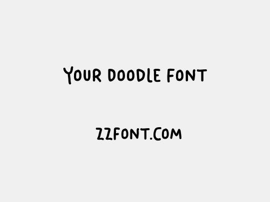Your Doodle Font