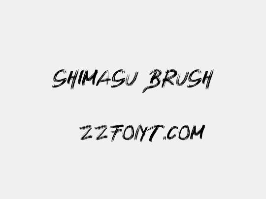 SHIMASU BRUSH