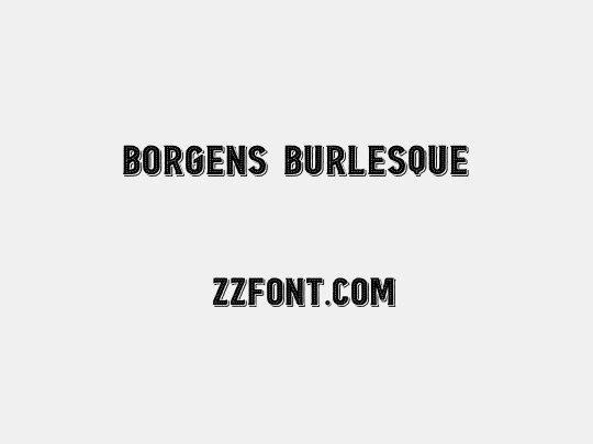 Borgens Burlesque