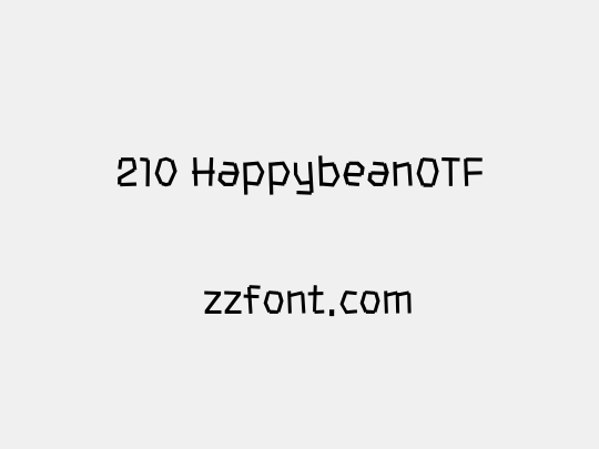 210 HappybeanOTF