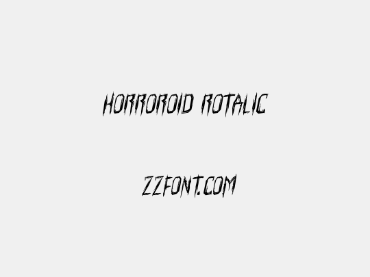 Horroroid Rotalic