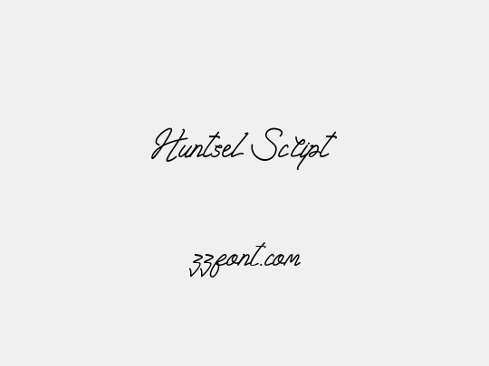 Huntsel Script