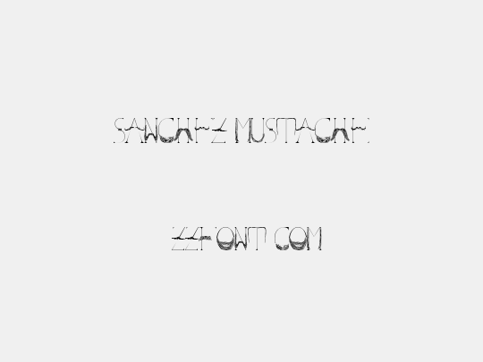 Sanchez Mustache