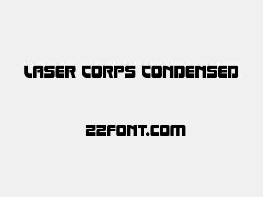 Laser Corps Condensed